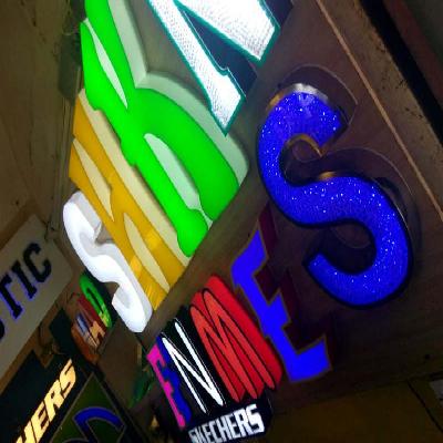 Acrylic Glow Sign Board 
