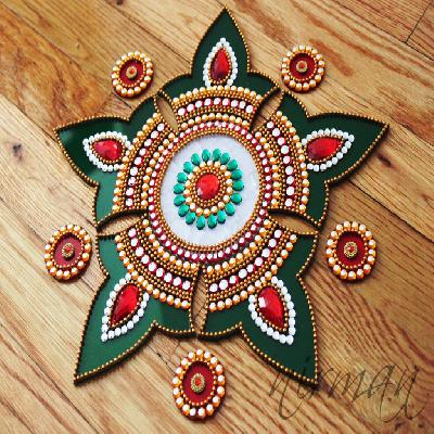 Acrylic Rangoli 
