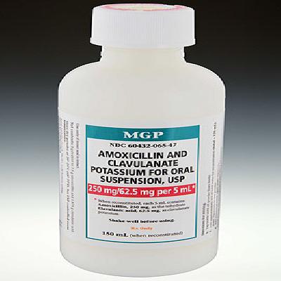 Amoxicillin and Clavulanate Potassium Oral Suspension