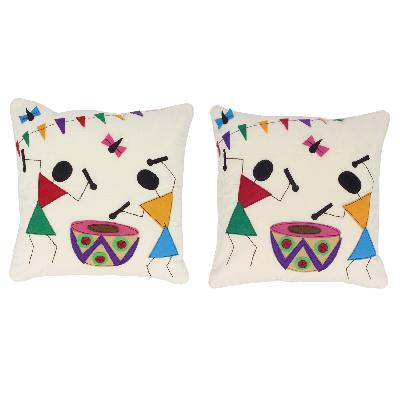 Applique Pillow Cover