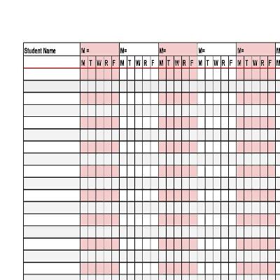 Attendance Register 