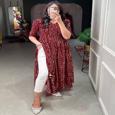Bandhani Kurti