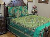 Beaded Bed Cover