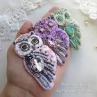 Beaded Brooch