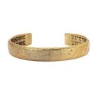Brass Cuff Bracelet