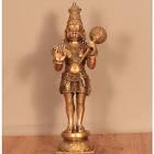 Brass Hanuman Statue
