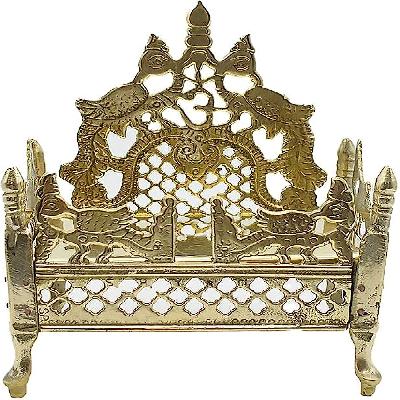 Brass God Singhasan