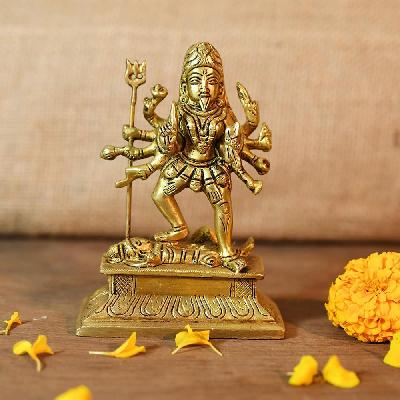 Brass Kali Statue