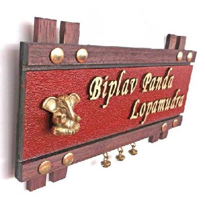 Brass Name Board 