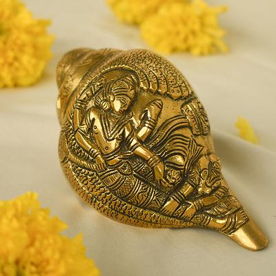 Brass Shankh