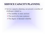 Capacity Planning Services