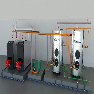 Centralized Hot Water System