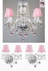 Chandelier And Wall Sconces