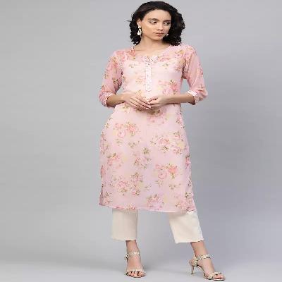Chiffon Kurtis