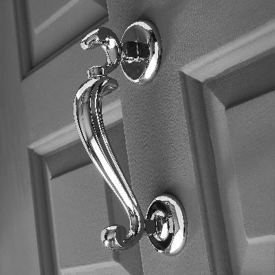 Chrome Door Knocker