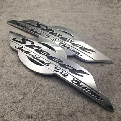 Chrome Sticker 