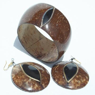 Coconut Shell Bangles  