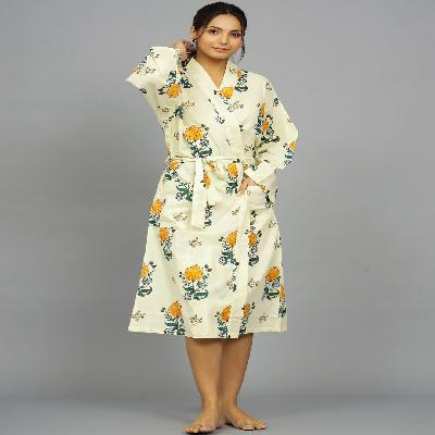 Cotton Night Robe