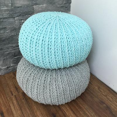 Crochet Pouf 