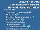 Data Communication Services