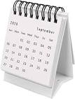 Desktop Calendar Stand