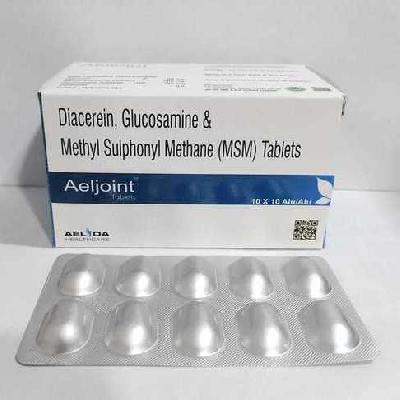 Diacerein Glucosamine Sulphate MSM Tablet