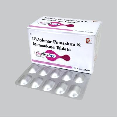 Diclofenac and Metaxalone Tablet