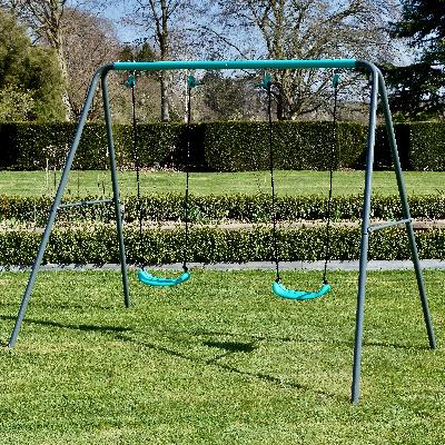 Double Swing For Playground
