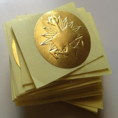 Embossed Sticker