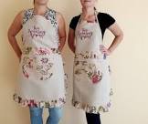 Embroidered Apron
