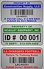 Equipment Labels
