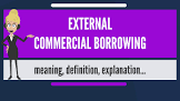 External Commercial Borrowing Service