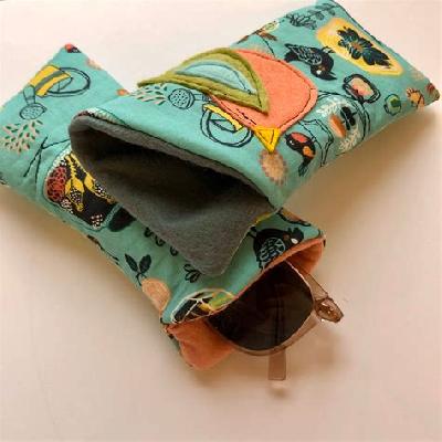 Fabric Eyeglass Case 