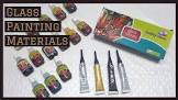 Glass Painting Materials