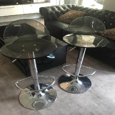 Glass Stool 