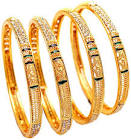 Gold Plated Bangles