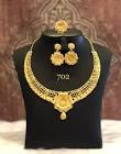 Gold Plated Necklace Set