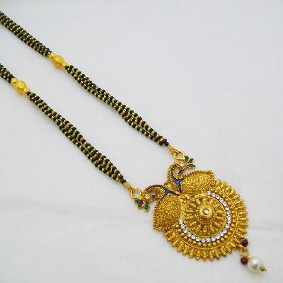 Gold Mangalsutra Pendant 