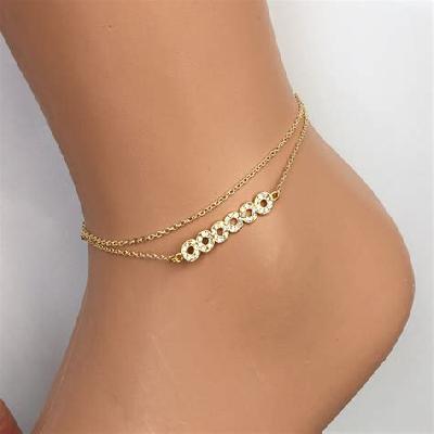 Gold Plated Anklet 