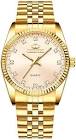 Golden Wrist Watch