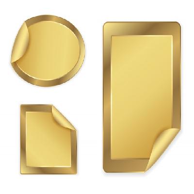 Golden Stickers