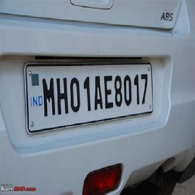 High Security Registration Plates