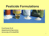 Insecticide Formulations