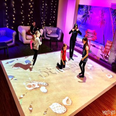 Interactive Floor Projection System