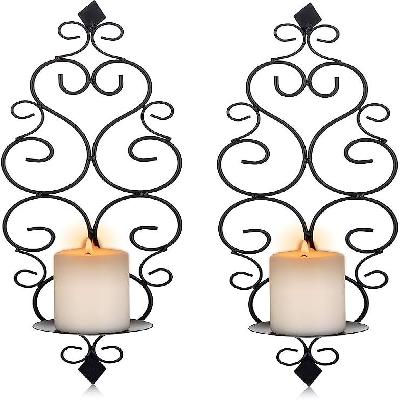 Iron Candle Sconce