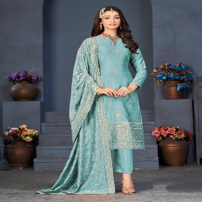 Jacquard Salwar Kameez