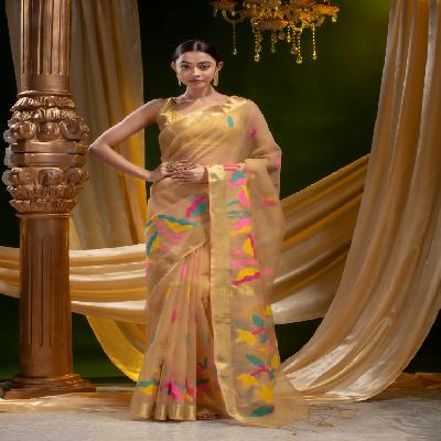 Jamdani Silk Saree