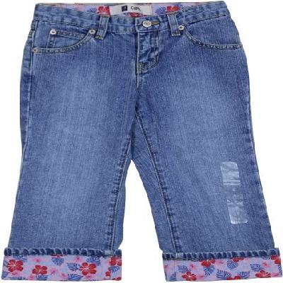 Kids Denim Capri