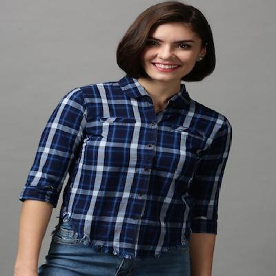 Ladies Check Shirt
