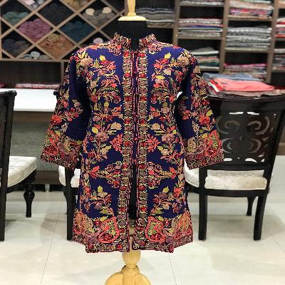 Ladies Embroidered Coat